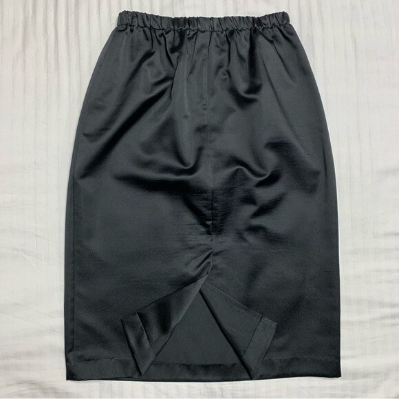 Vintage Christmas Holiday Black Velvet Satin Suit Set Women’s 8 Donna Morgan - Picture 7 of 11